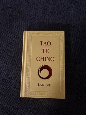 Tao Te Ching Hardcover - Beige with Burgundy Text